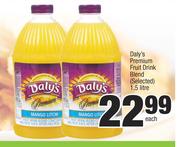 Daly's Premium Fruit Drink Blend (Selected)-1.5Ltr Each