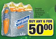 Energade Sports Drink (Selected Incl. Lite Range)-6 x 500ml