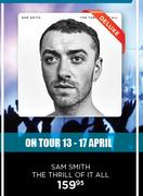 Sam Smith The Thrill Of It All Deluxe