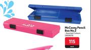 Bantex McCasey Pencil Box No.2-Each