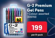 Pilot G-2 Premium Gel Pens-Per 8 Pack