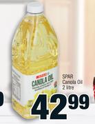Spar Canola Oil-2Ltr