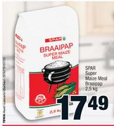 Spar Super Maize Meal Braaipap-2.5Kg