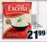 Excella Long Grain Parboiled Rice-2Kg