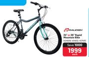Raleigh 24" Or 26" Rapid Mountain Bike-Each
