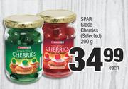 Spar Glace Cherries(Selected)-200g Each