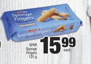 Spar Sponge Fingers-125g Each