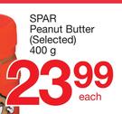 Spar Peanut Butter (Selected)-400gEach