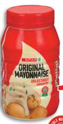 Spar Mayonnaise (Original Or Tangy)-750g Each