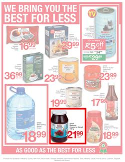 SPAR Eastern Cape (22 Oct - 3 Nov 2019). Only Available at Selected Stores in the Eastern Cape. Excluding Mthatha, page 8