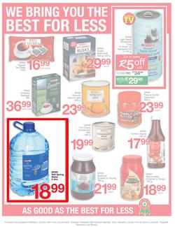 SPAR Eastern Cape (22 Oct - 3 Nov 2019). Only Available at Selected Stores in the Eastern Cape. Excluding Mthatha, page 8