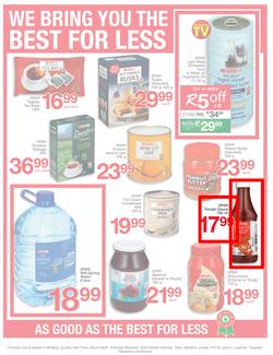 SPAR Eastern Cape (22 Oct - 3 Nov 2019). Only Available at Selected Stores in the Eastern Cape. Excluding Mthatha, page 8