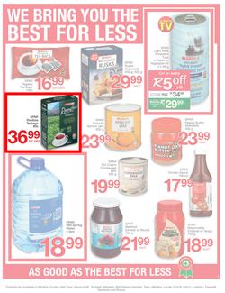SPAR Eastern Cape (22 Oct - 3 Nov 2019). Only Available at Selected Stores in the Eastern Cape. Excluding Mthatha, page 8