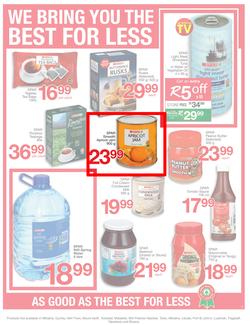 SPAR Eastern Cape (22 Oct - 3 Nov 2019). Only Available at Selected Stores in the Eastern Cape. Excluding Mthatha, page 8