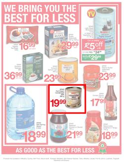 SPAR Eastern Cape (22 Oct - 3 Nov 2019). Only Available at Selected Stores in the Eastern Cape. Excluding Mthatha, page 8