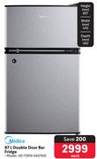 Midea 87L Double Door Bar Fridge HD-113FN