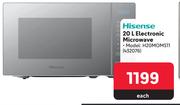 Hisense 20L Electronic Microwave H20MOMS11