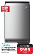 Midea 10.5Kg Top Loader Washing Machine MA200W105/G-Each
