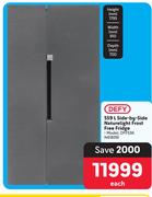 Defy 559L Side By Side Naturelight Frost Free Fridge DFF536