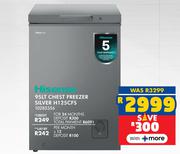 Hisense 95L Chest Freezer Silver H125CFS 10285356