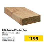 CCA Treated Timber Sap-38mm x 114mm x 6.0m