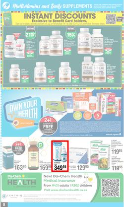 Dis-Chem : Winter Savings (19 May - 19 June 2022), page 8