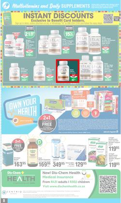 Dis-Chem : Winter Savings (19 May - 19 June 2022), page 8