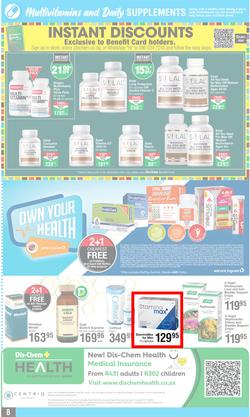 Dis-Chem : Winter Savings (19 May - 19 June 2022), page 8