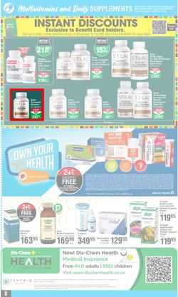 Dis-Chem : Winter Savings (19 May - 19 June 2022), page 8