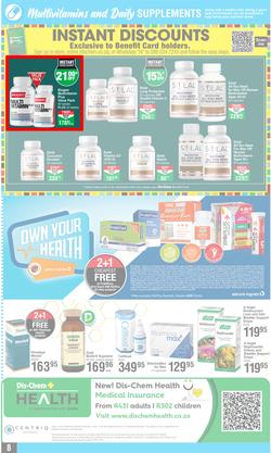 Dis-Chem : Winter Savings (19 May - 19 June 2022), page 8