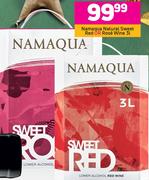 Namaqua Natural Swwet Red Or Rose Wine-3Ltr Each