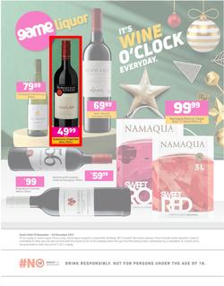 Game Liquor : Compliments Of The Season (15 November - 26 December 2021), page 8