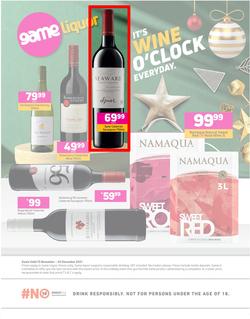 Game Liquor : Compliments Of The Season (15 November - 26 December 2021), page 8