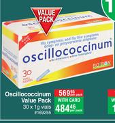 Oscillococcinum Value Pack 30 x 1g Vials-Per Pack