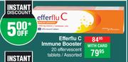 Efferflu-C Immune Booster 20 Effervescent Rablets Assorted