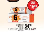 Viralmed Vita G 10 Effervescent Tablets