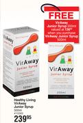 Healthy Living Vir Away Junior Syrup-500ml