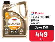 Total Quartz 9000 5W-40 424970-5Ltr