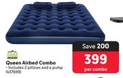 Camp Master Queen Airbed Combo 437699-Per Combo