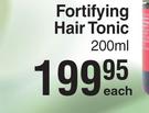 Natur Vital Hair S.O.S Fortifying Hair Tonic-200ml Each