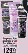 Reflections Sulphate Free Shampoo Or Conditioner Assorted-250ml Each