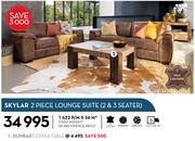 Skylar 2 Piece Lounge Suite (2 & 3 Seater)