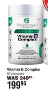 Food Grown Vitamin B Complex 60 Capsules