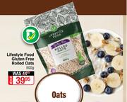 Lifestyle Food Gluten Free Rolled Oats-500g
