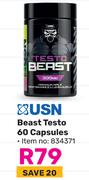 USN Beast Testo 60 Capsules