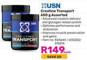USN Creatine Transport Assorted-650g Each