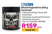 USN Qhush Hyperdrive Assorted-210g Each