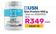 USN Diet Protein-900g Each