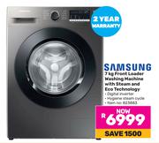 Samsung 7Kg Front Loader Washing Machine With Steam & Eco Technology