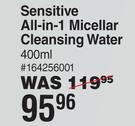 Garnier Skin Active Sensitive All In 1 Micellar Cleansing Water-400ml